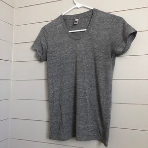 American Apparel Tri-blend Track Tee